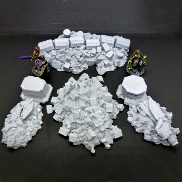 Castle Rubble Set Unpainted Cover