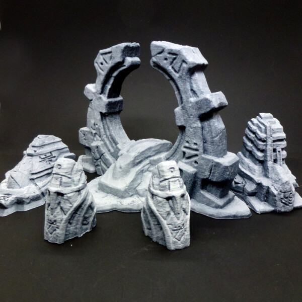 Elder Ruins Unpainted Set