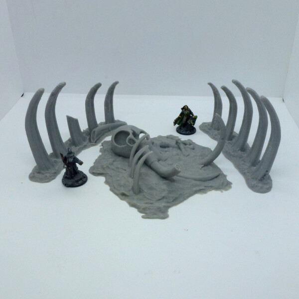 Mammoth Skeleton Ribs Cover