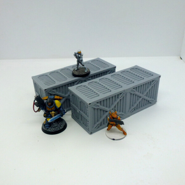 shipping crates set