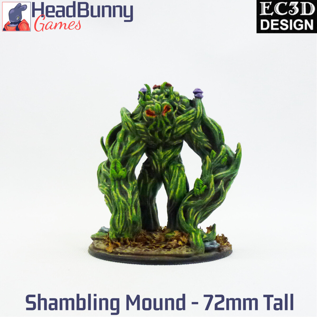 Shambling Mound Miniature - Castnplay | Awakened Tree Model deals | Dungeons and Dragons | DnD | Age of Sigmar | 'Bristlehart'