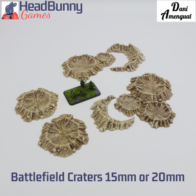 DA craters cover 15mm