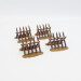 DA wood spikes 28 painted 2