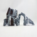 EC3D snowy ruined tower door painted