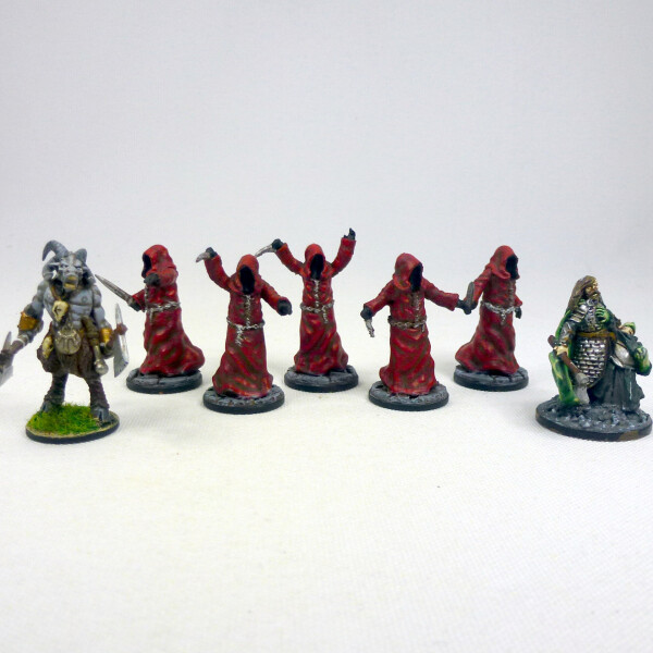 Modular Cultists x5 (28mm or 32mm) » Headbunny Games
