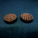 Wooden Bases Toppers 25mm