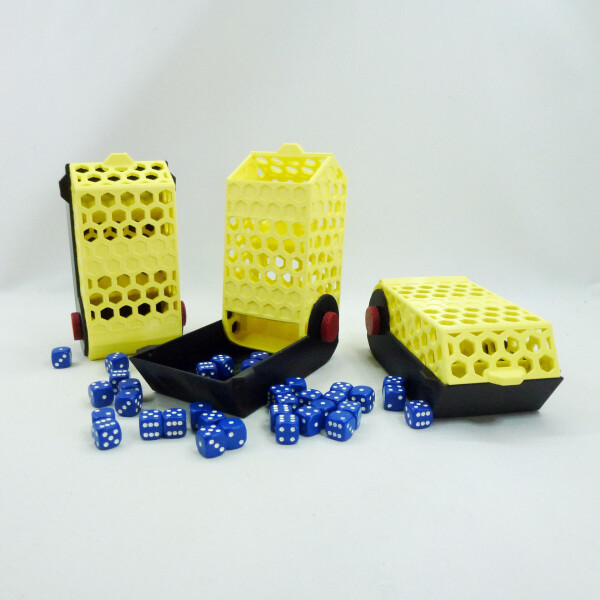 Herefor.games Custom Dice Tower » Headbunny Games