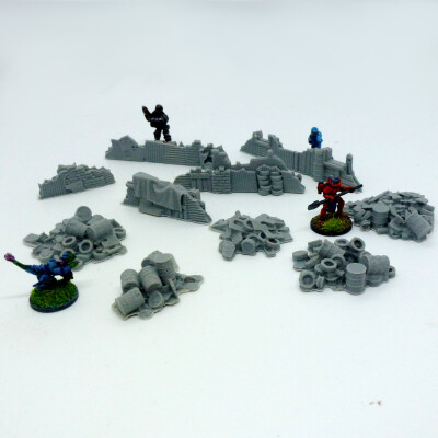 shanty junk set scale 15mm