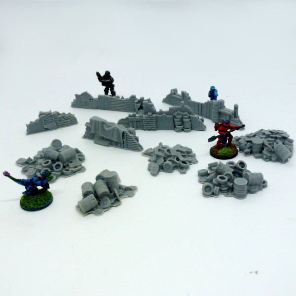 shanty junk set scale 15mm