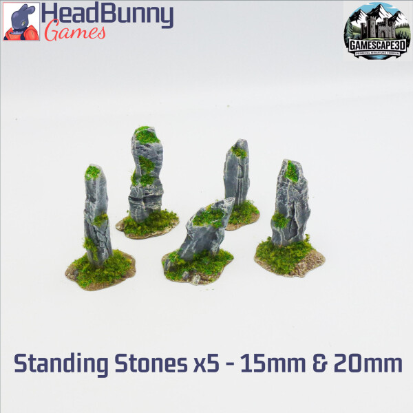 standing stones 4 set of 5 15mm