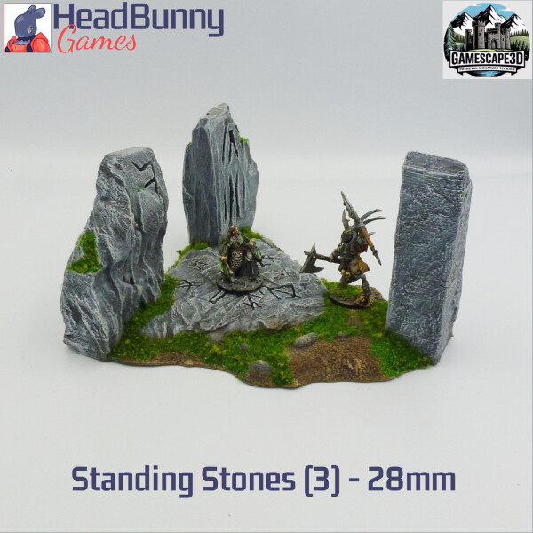 standing stones Cover set of 3