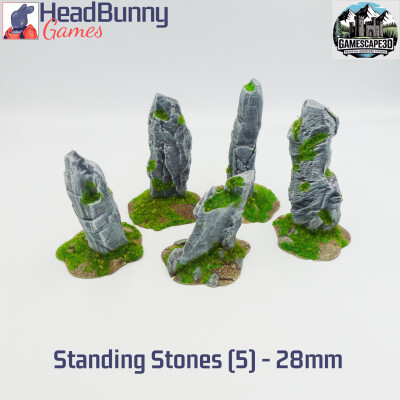 standing stones Cover set of 5